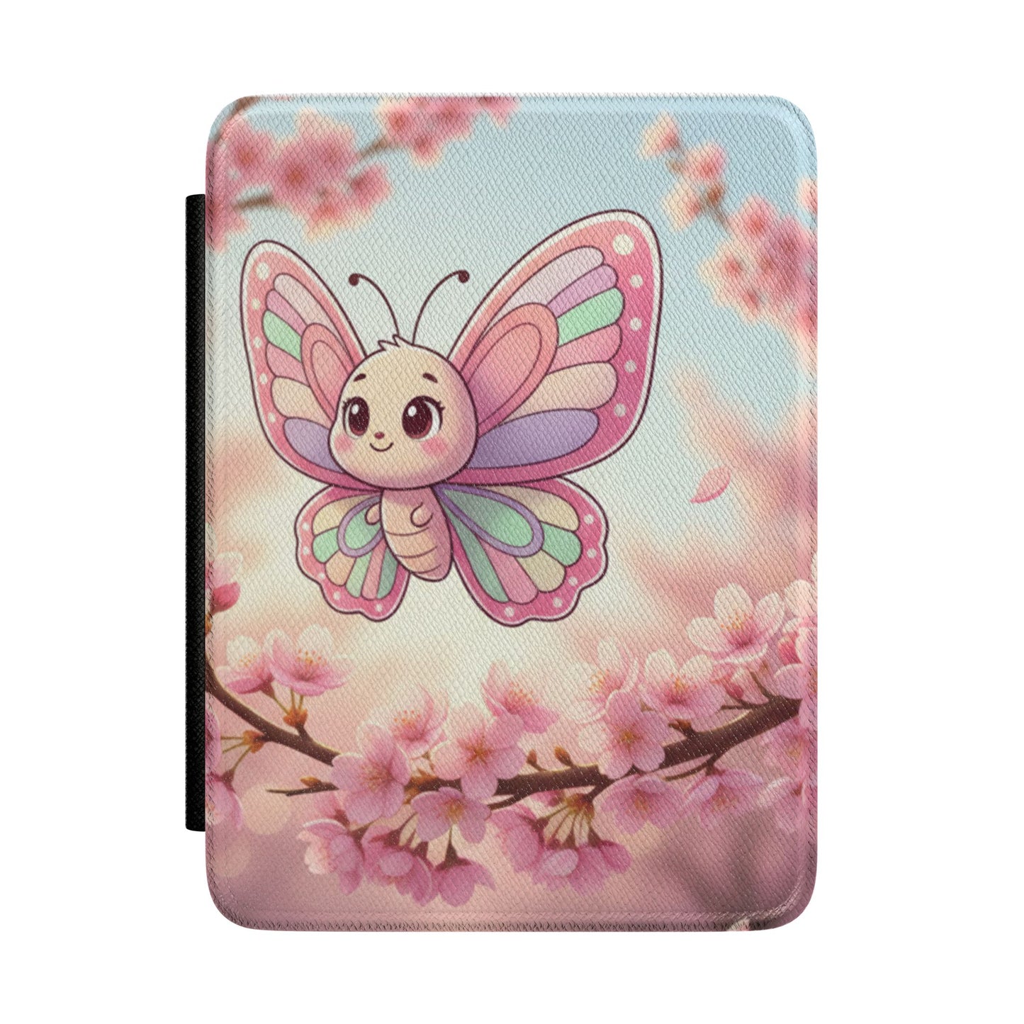 Kawaii Butterfly Kindle Case | Cherry Blossom E-Reader Cover